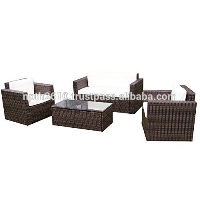 Vietnam poly rattan furniture sofa set